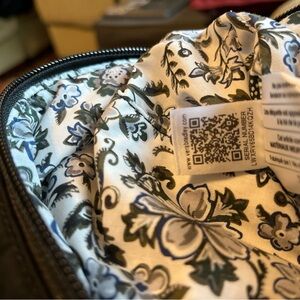 Vera Bradley Smooth Black, Adjustable Strap